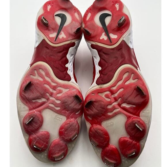 Nike Alpha Huarache Elite 3 Low Baseball Cleats University Red Men 13 CK0746-600 - Picture 2 of 10